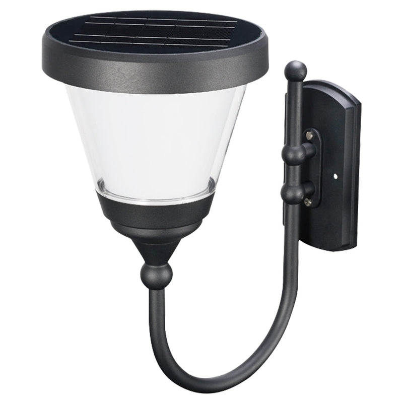 5W Solar LED Round Wall Mount Light WSD-SPRWP5W5-50K-B - Lighting of Tomorrow 