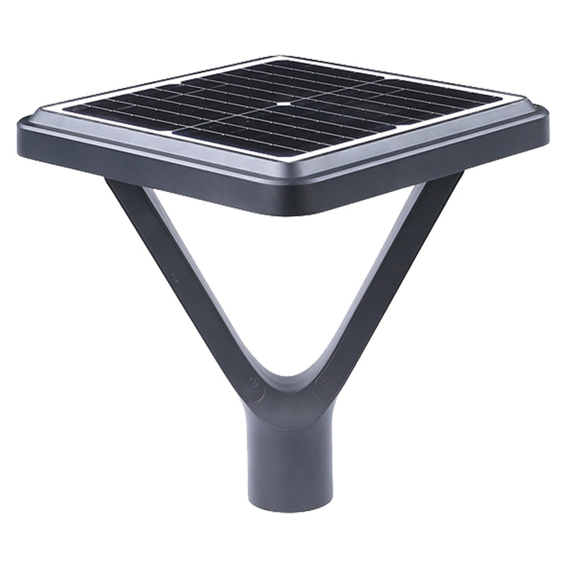 12W Solar LED Post Top Light WSD-SPWPT12W5-50K-B - Lighting of Tomorrow 