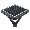 12W Solar LED Post Top Light WSD-SPWPT12W5-50K-B - Lighting of Tomorrow 