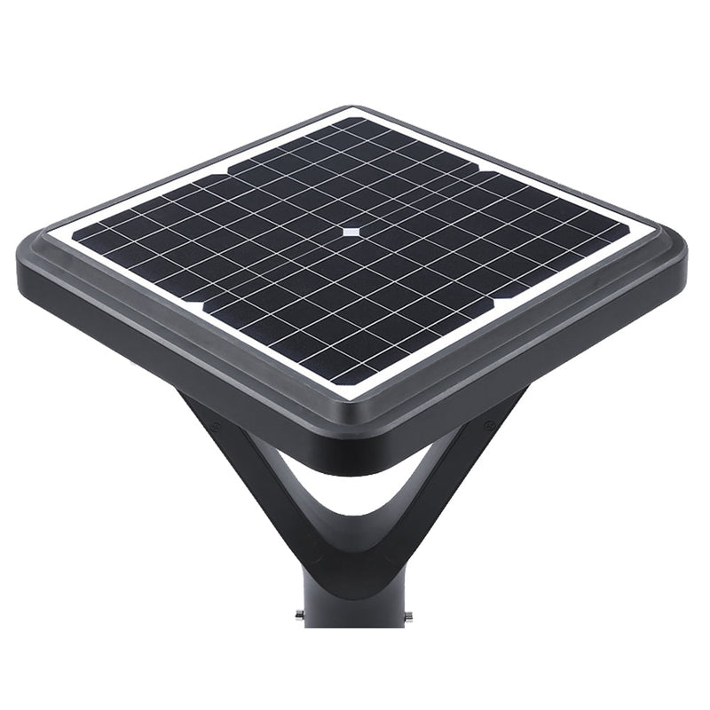12W Solar LED Post Top Light WSD-SPWPT12W5-50K-B - Lighting of Tomorrow 