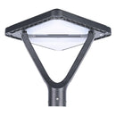 12W Solar LED Post Top Light WSD-SPWPT12W5-50K-B - Lighting of Tomorrow 
