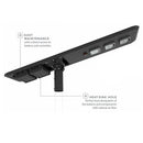 POLLUX | Solar LED Street Light | 20 Watt | 3920 Lumens | 5000K | Parking Lot Light | Solar All in One Pro Street Light | 5 Years Warranty - Lighting of Tomorrow 