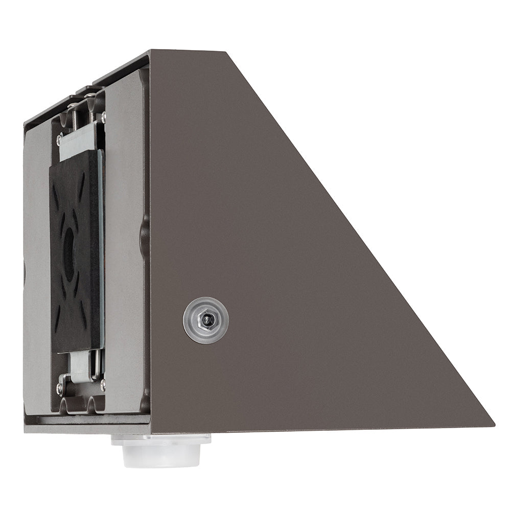 Selectable LED Architectural Wall Pack Light with Photocell AC120-277V WSD-AFW2842567W27-345K-D-T4-P - Lighting of Tomorrow 