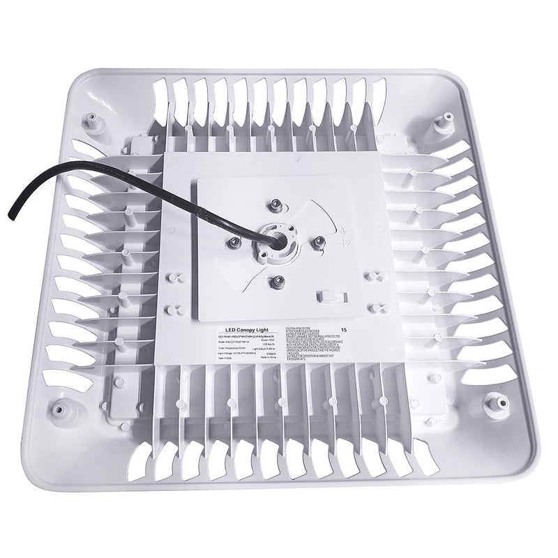 150W LED Gas Station Canopy Light AC120-277V WSD-CP15W27-50K-W