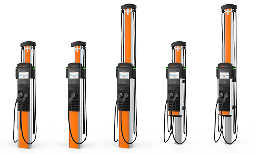 ChargePoint 6000 Series High-Power AC Fleet Charging Solution with Omni Port