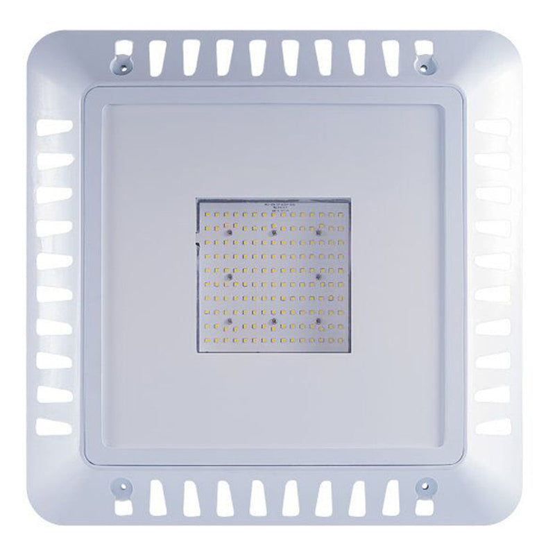 120W LED Gas Station Canopy Light AC120-277V WSD-CP12W27-50K-W-G2 - Lighting of Tomorrow 