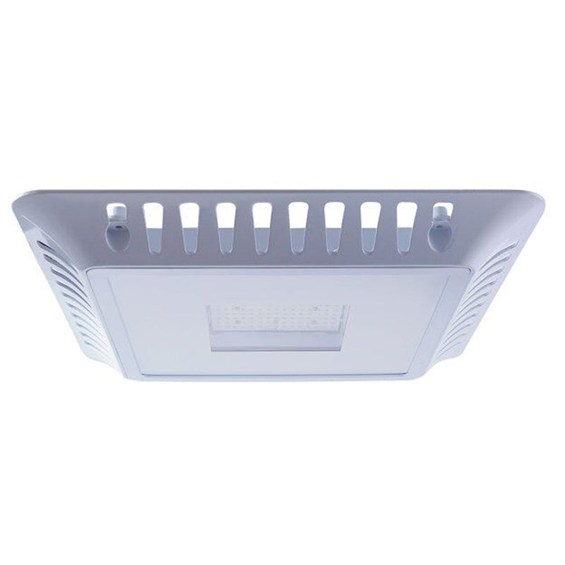 120W LED Gas Station Canopy Light AC120-277V WSD-CP12W27-50K-W-G2 - Lighting of Tomorrow 