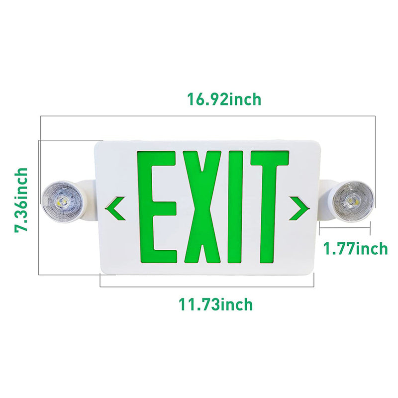 LED Emergency Light 120Vac/277Vac WSD-EM119-ZG