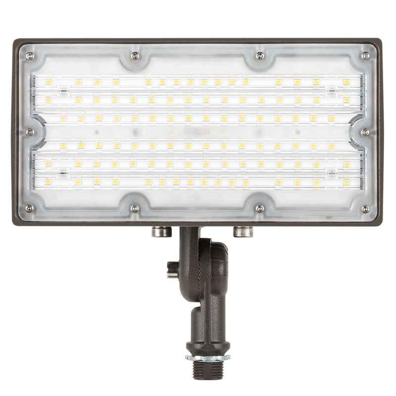 45W LED Flood Light With Photocell AC120-277V WSD-FL45W27-50K-D-K-P-G2 - Lighting of Tomorrow 