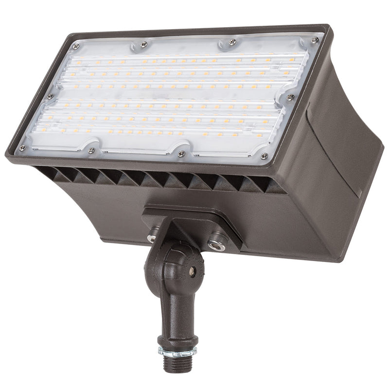 45W LED Flood Light With Photocell AC120-277V WSD-FL45W27-50K-D-K-P-G2 - Lighting of Tomorrow 