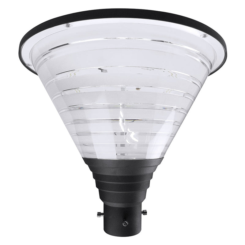 100W Hourglass Post Top Light AC120-277V WSD-HPT10W27-50K-B-G2