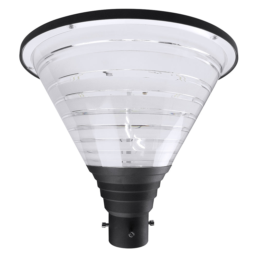 60W Hourglass Post Top Light AC120-277V WSD-HPT06W27-50K-B-G2