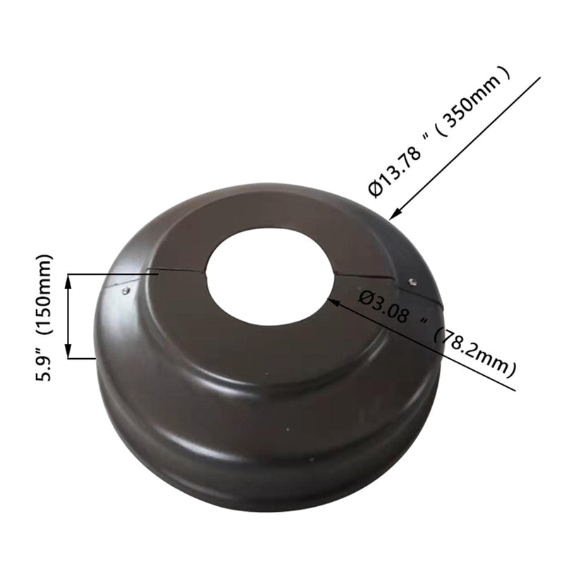 3 inch Round Base Cover WSD-IBR3-D