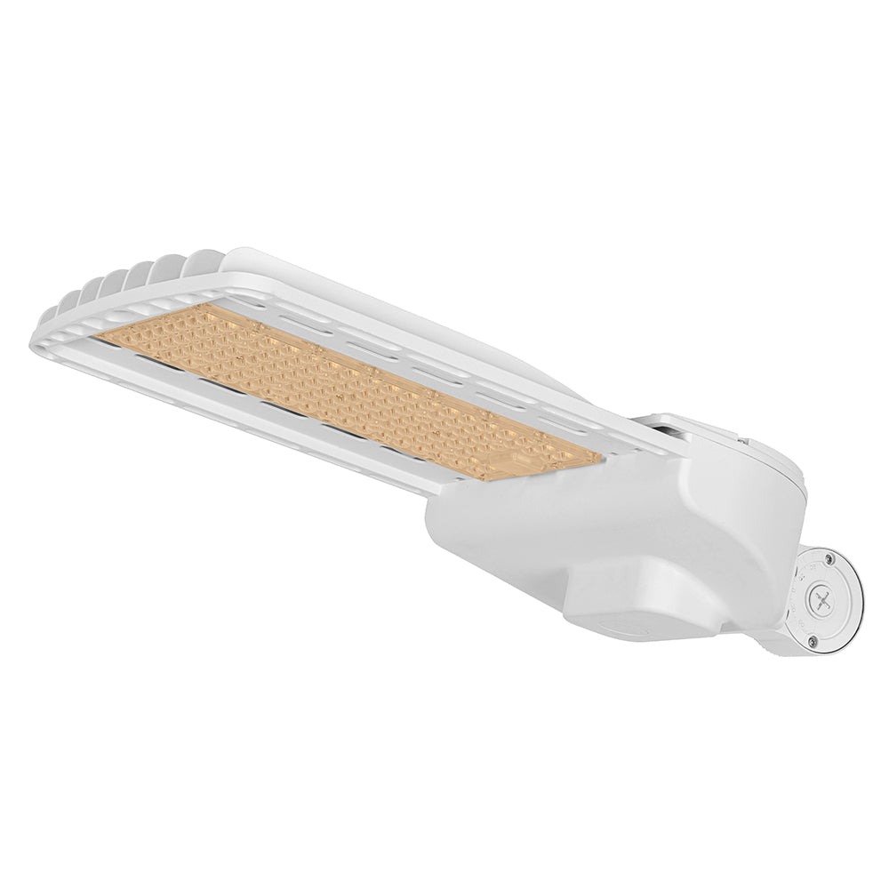 60W-150W WHITE Selectable LED Shoebox Light AC120-277V WSD-SB691215W27-45K-W-T3 - Lighting of Tomorrow 