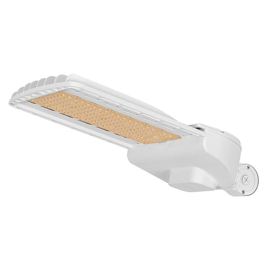 Selectable LED Shoebox Light for outdoor use, perfect for parking lots and pedestrian walkways.