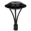 60-150W Selectable Spider Mount Post Top Light AC120-277V WSD-SMPT681015W27-345K-B