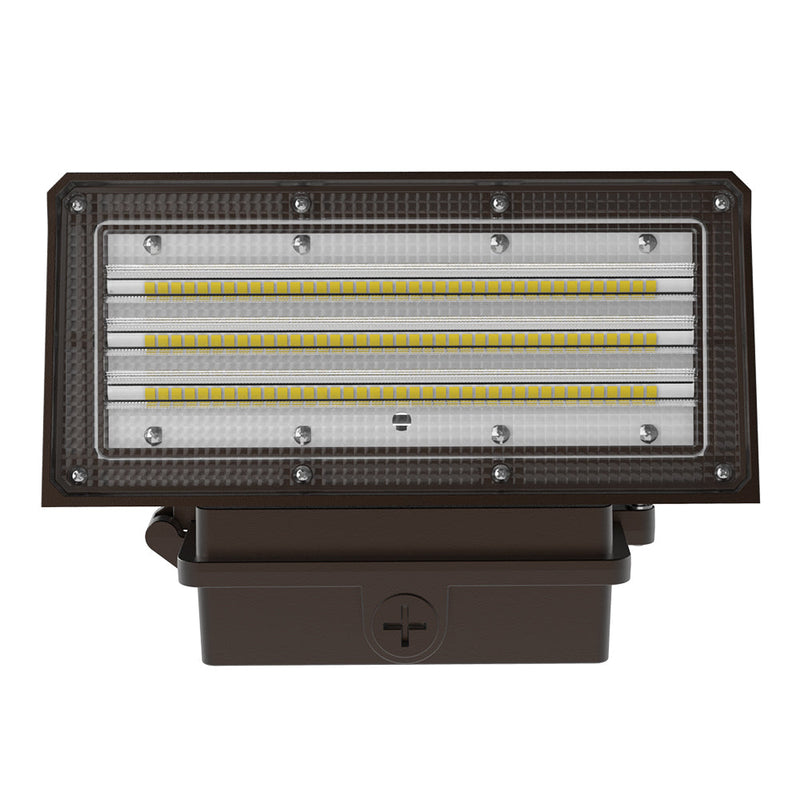 70W LED Adjustable Wall Pack AC120-277V WSD-SWP07W27-50K-D-G2 - Lighting of Tomorrow 