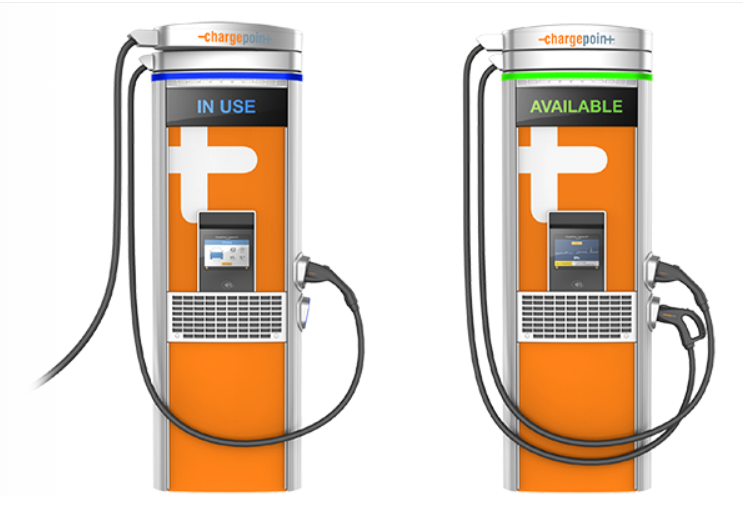 ChargePoint Express Modular DC Fast Charging Station w\ Dual Port & 125kW Output