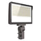 100W-200W Selectable LED Flood Light With Photocell AC120-277V WSD-FL101520W27-345K-D-P - Lighting of Tomorrow 