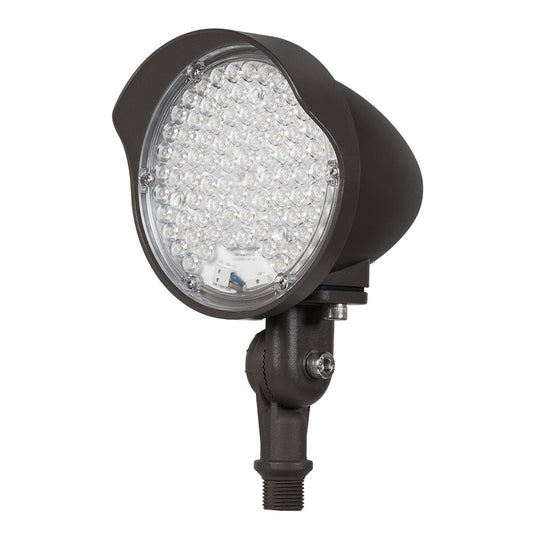 Image of an 8-20W selectable landscape flood light, AC120-277V, WSD-LFL8121620W27-345K-D-K-P.