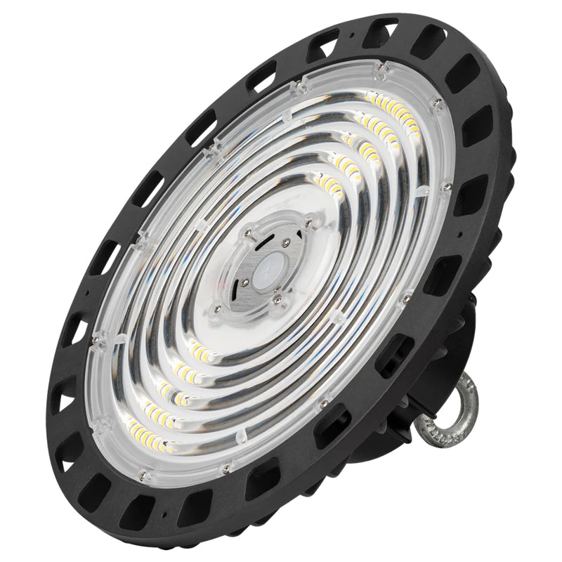 100W LED UFO High Bay Light 4000K AC120-277V WSD-UFO10W27-40K-B-H-G2