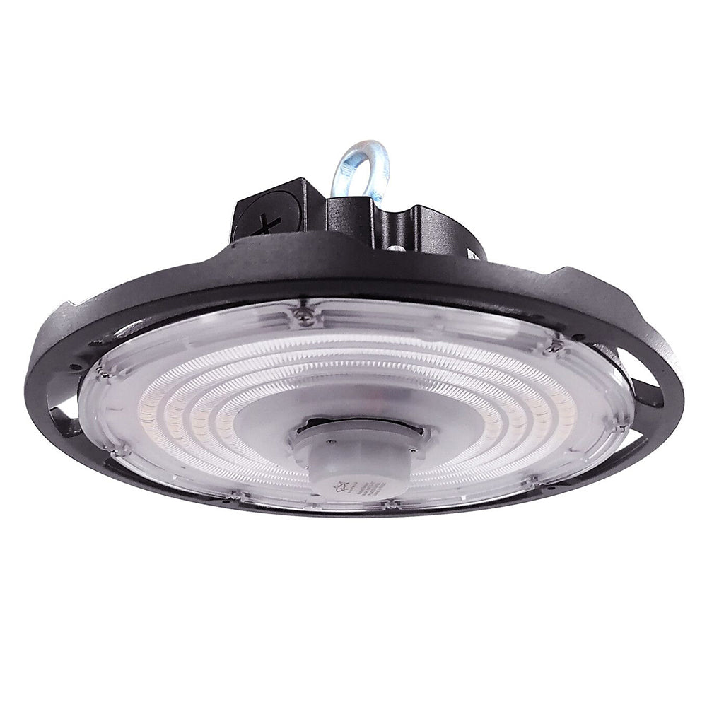 140-240W Selectable LED UFO High Bay Light AC120-277V WSD-UFO141924W27-3545K-B-H