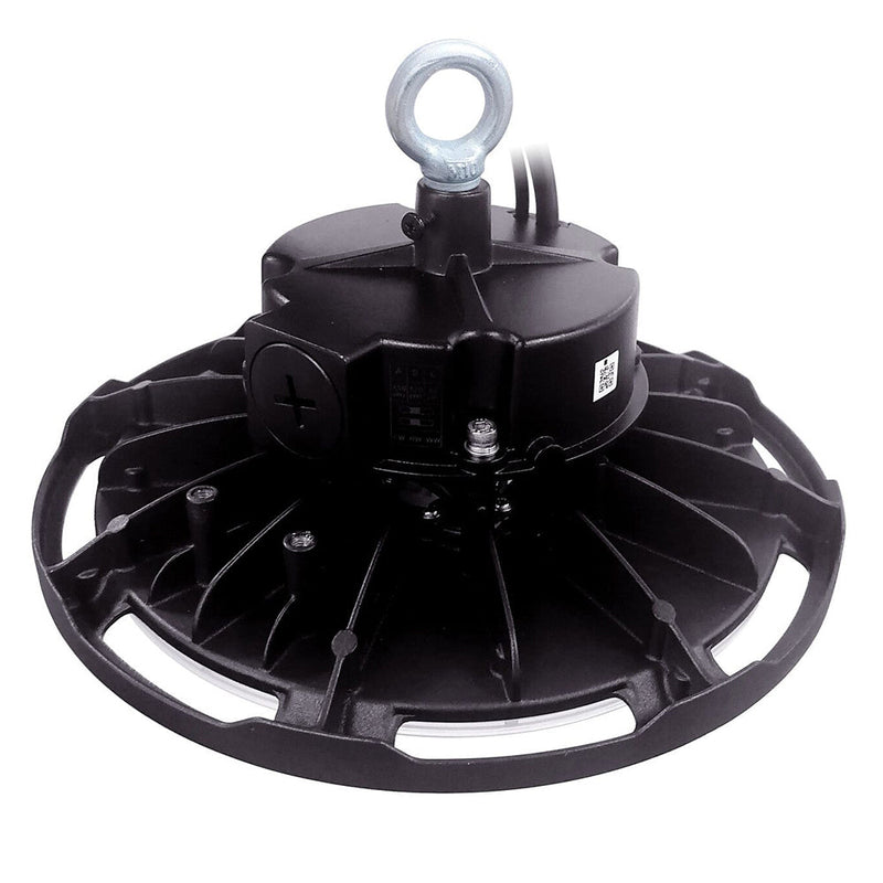 115-200W Selectable LED UFO High Bay Light AC120-277V WSD-UFO115160200W27-3545K-B-H - Lighting of Tomorrow 