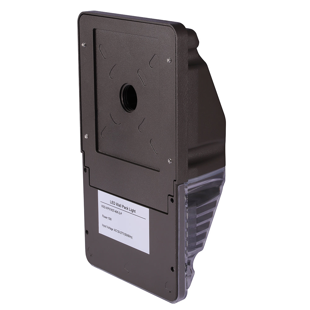 Tunable 25W LED Wall Pack Light With Photocell AC120-277V WSD-WP025W27-345K-D-P - Lighting of Tomorrow 