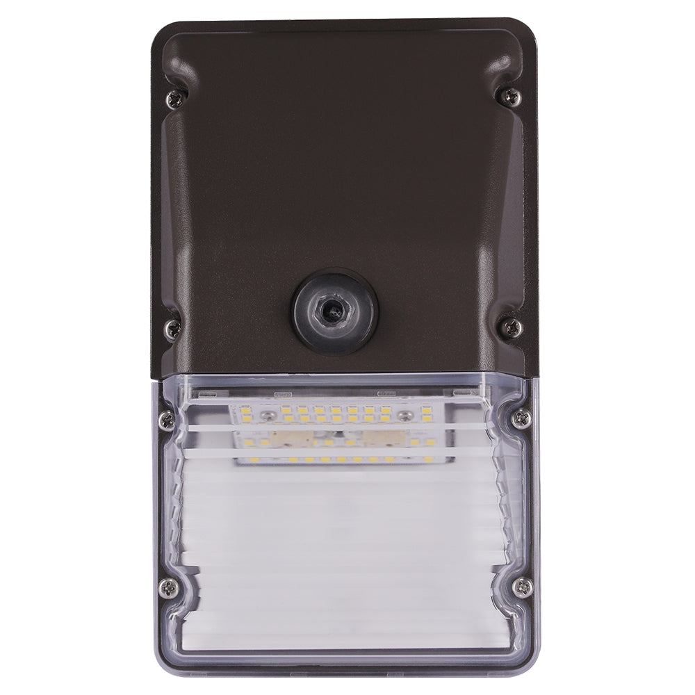 Tunable 25W LED Wall Pack Light With Photocell AC120-277V WSD-WP025W27-345K-D-P - Lighting of Tomorrow 