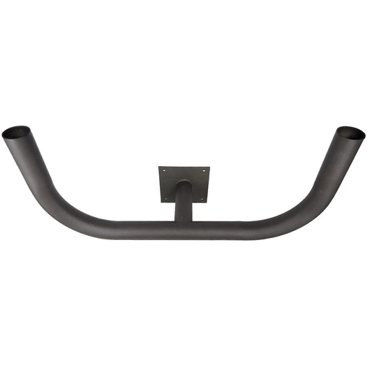 Double 180° Wall Mount Bracket with 2-3/8" O.D. Tenon