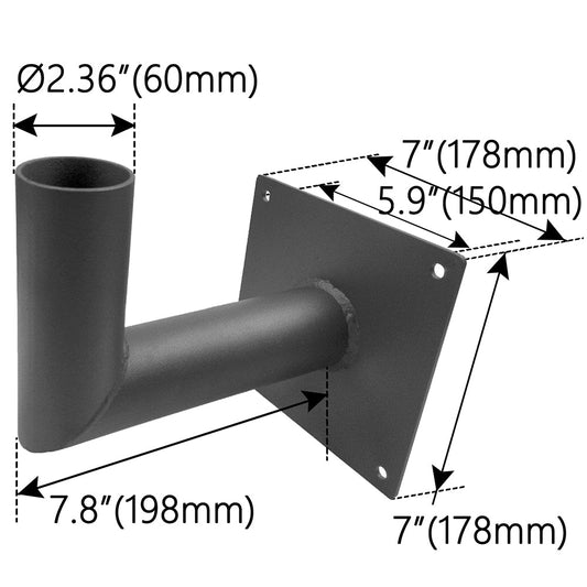 Wall Mount 90° Bracket
