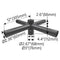 Quad Spoke Bracket 90° Arms WSD-SB2.5QD90-D