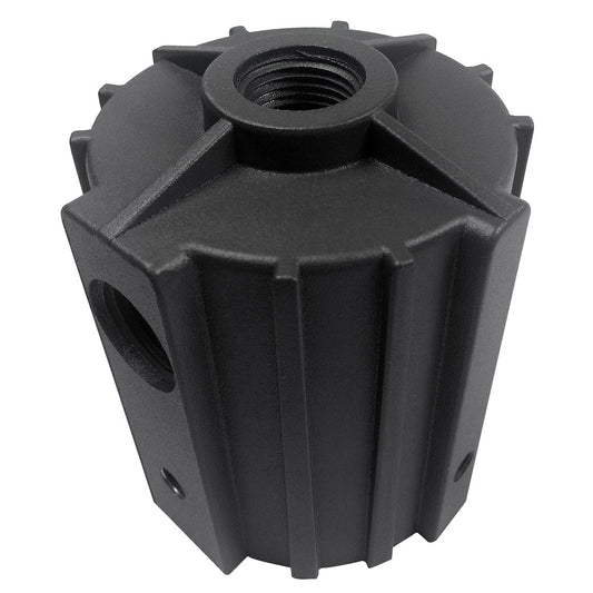 1/2" Round Pole Mount with 2-3/8" O.D. Tenon