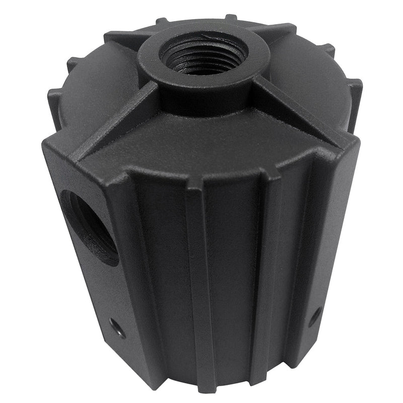 1/2" Round Pole Mount with 2-3/8" O.D. Tenon WSD-TADP2.5-1/2-D
