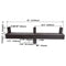 Low Profile Bullhorn with 3 Tenons WSD-VTS4R-3T-D