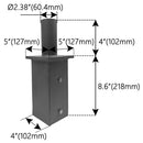 Square Tenon Adaptor 5 inch WSD-VTS5-D