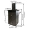 Square Tenon Adaptor 6 inch WSD-SB2.5S90-D