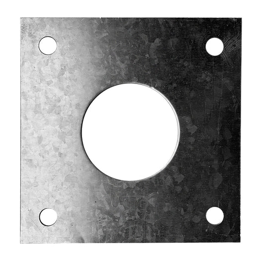 Screw Positioning Plate For 30 FT Steel Square Light Poles