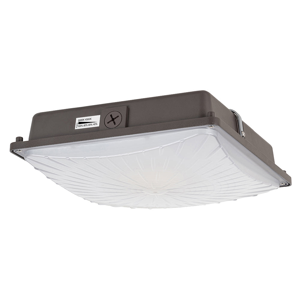 Selectable LED Slim Canopy Light AC120-277V WSD-CP26395265W27-45K-D - Lighting of Tomorrow 