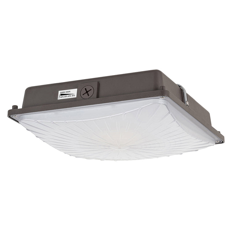 Selectable LED Slim Canopy Light AC120-277V WSD-CP26395265W27-45K-D - Lighting of Tomorrow 
