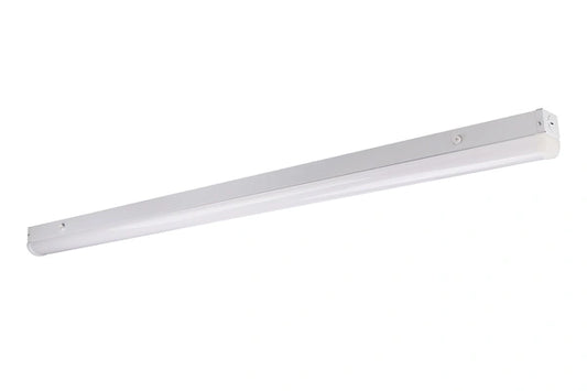 40W LED Strip Light: Tunable Wattage (20/30/40W) & CCT (3000-5000K), White Finish, Frosted Lens