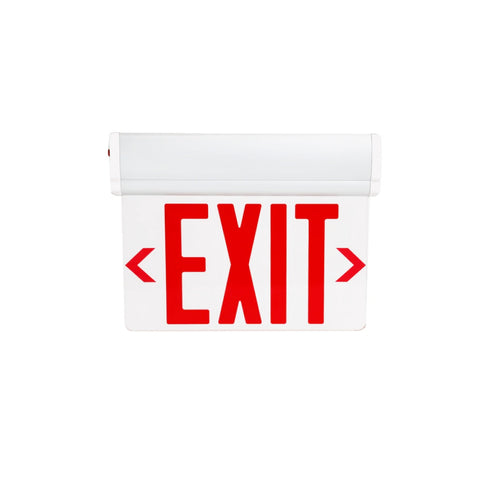 H3 | LED Edge lit Exit Sign | 1W | Red | 120-277V | Battery 3.6V 500mAh Ni-MH | Back up 90min | UL Listed - Lighting of Tomorrow 
