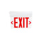 H3 | LED Edge lit Exit Sign | 1W | Red | 120-277V | Battery 3.6V 500mAh Ni-MH | Back up 90min | UL Listed