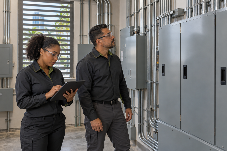 Electrical recertification assessment illustration