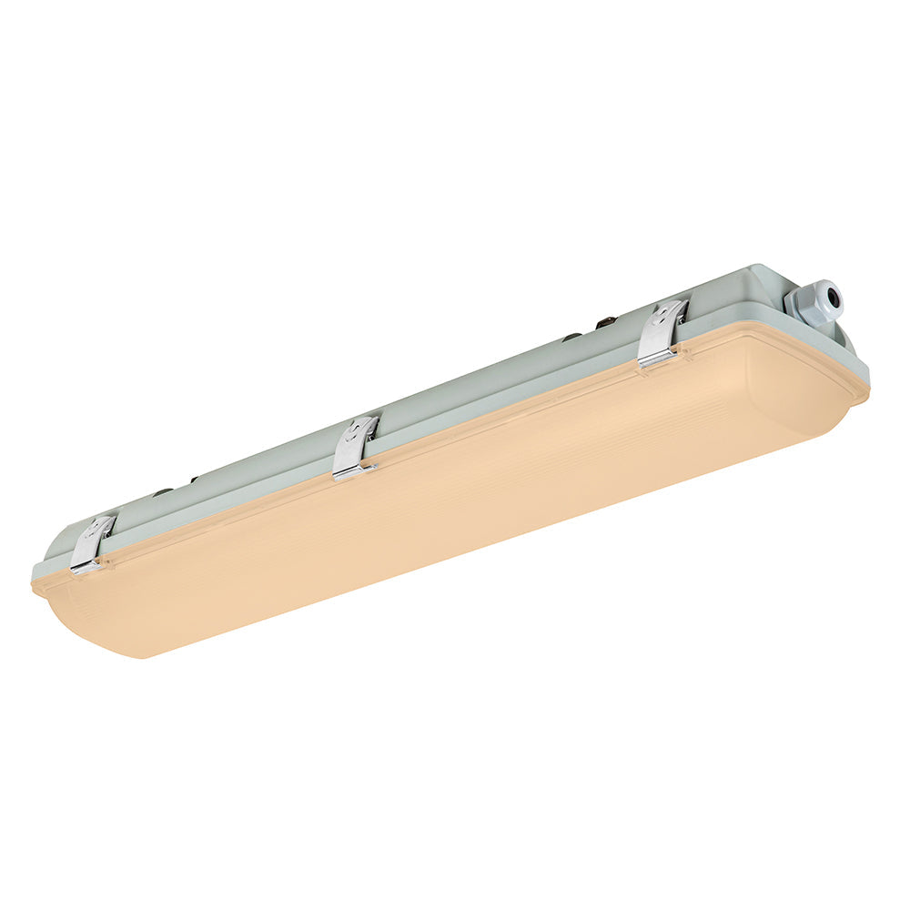 Selectable 2FT LED Vapor Tight Light AC120-277V WSD-VP2FT202530W27-3545K-G