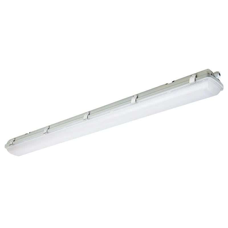 Selectable 4FT LED Vapor Tight Light AC120-277V WSD-VP4FT343845W27-3545K-G