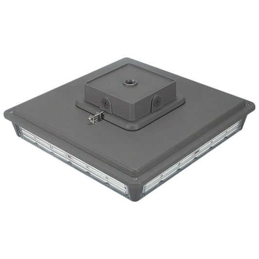 Image of a 70W LED Parking Garage Canopy, 5000K, 120-277V, suitable for outdoor lighting installations.