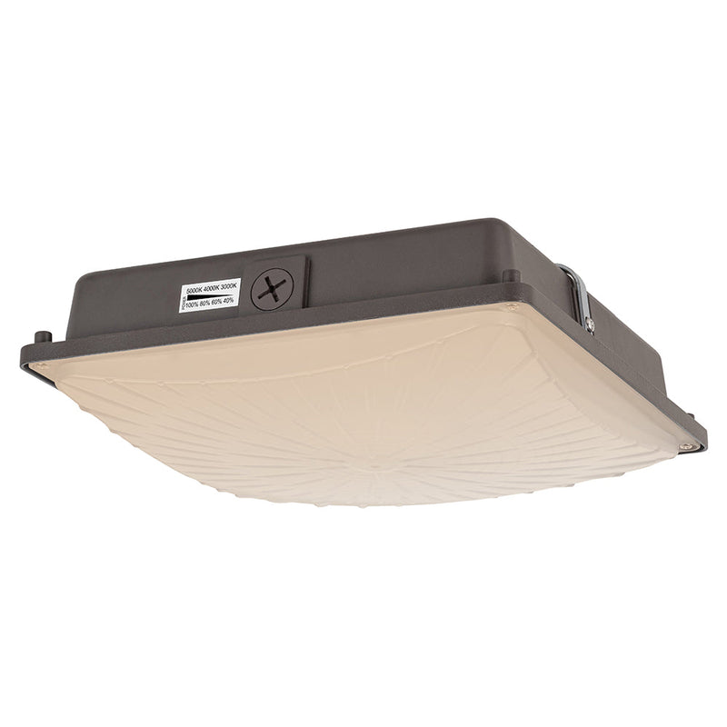 Selectable LED Slim Canopy Light AC120-277V WSD-CP26395265W27-45K-D - Lighting of Tomorrow 