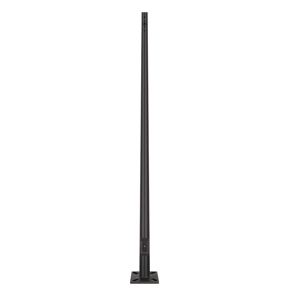 30 Foot Steel 7 Inch Round Tapered Light Pole WSD-TPR30FT7-7G-D