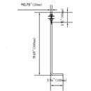 30 Foot Steel 5 Inch Square Light Pole // WSD-30FT5-11G-D-T - Lighting of Tomorrow 